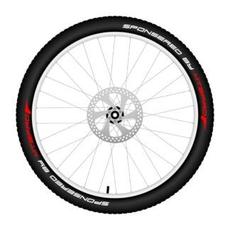 Bike Tyre Label Transfers