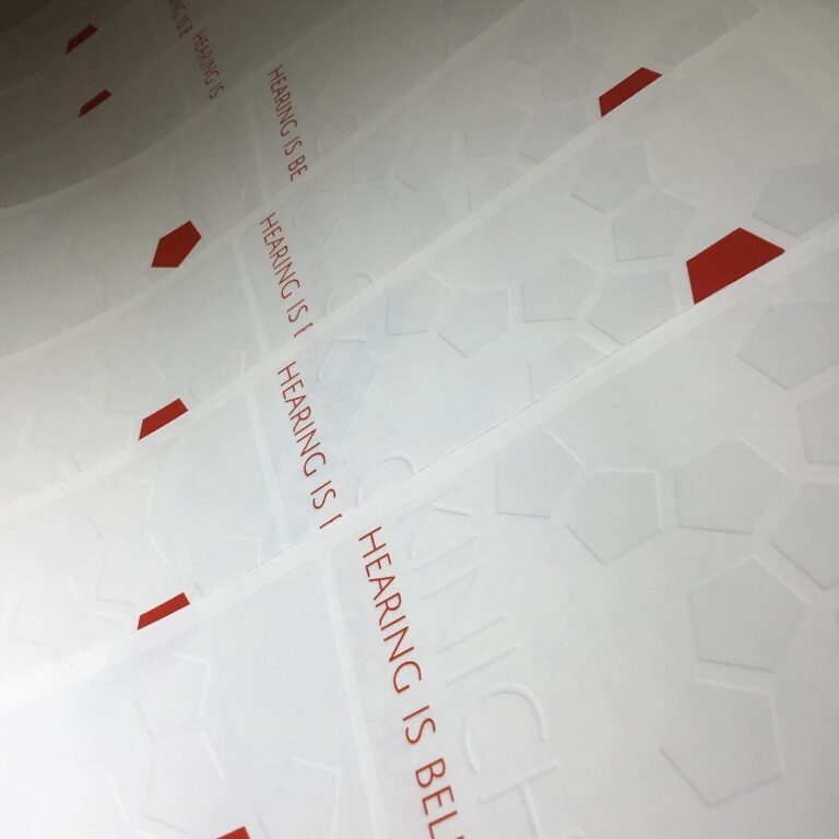 Clear Labels - Waterproof Vinyl