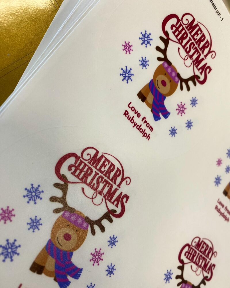 Thank you to all of our customers for your support over the last year! Lots of Christmas labels