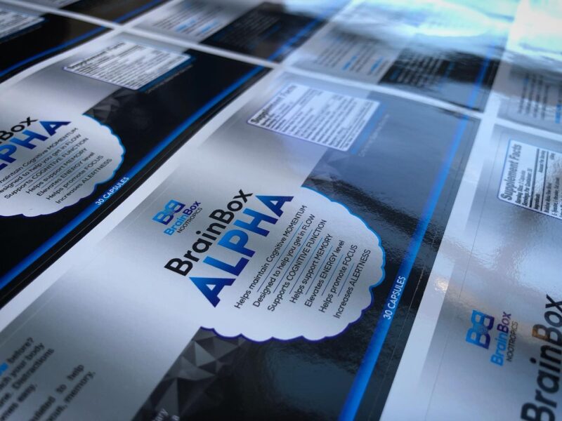 High quality artwork = great looking labels! 👍🏻 #waterprooflabels #rectangularlabels #permanent #glossy #vinyl #labels #stickers #custom #design #branding