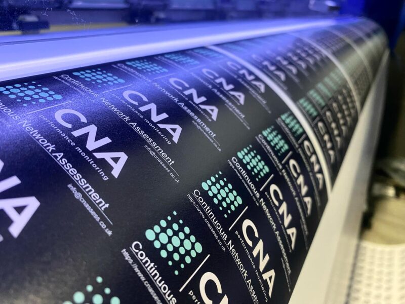 Print looking really sharp on these! We run all of our labels on high quality settings, which takes