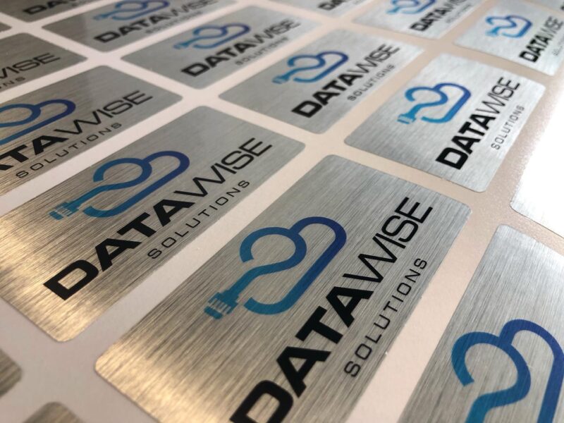 #brushedaluminiumlabels #brushedaluminium #metallabels #vinyl labels #stickers #printedlabels #design #customlabels #designonline #printing #branding #business #packaging #logo #design #madeintheuk #stickythings