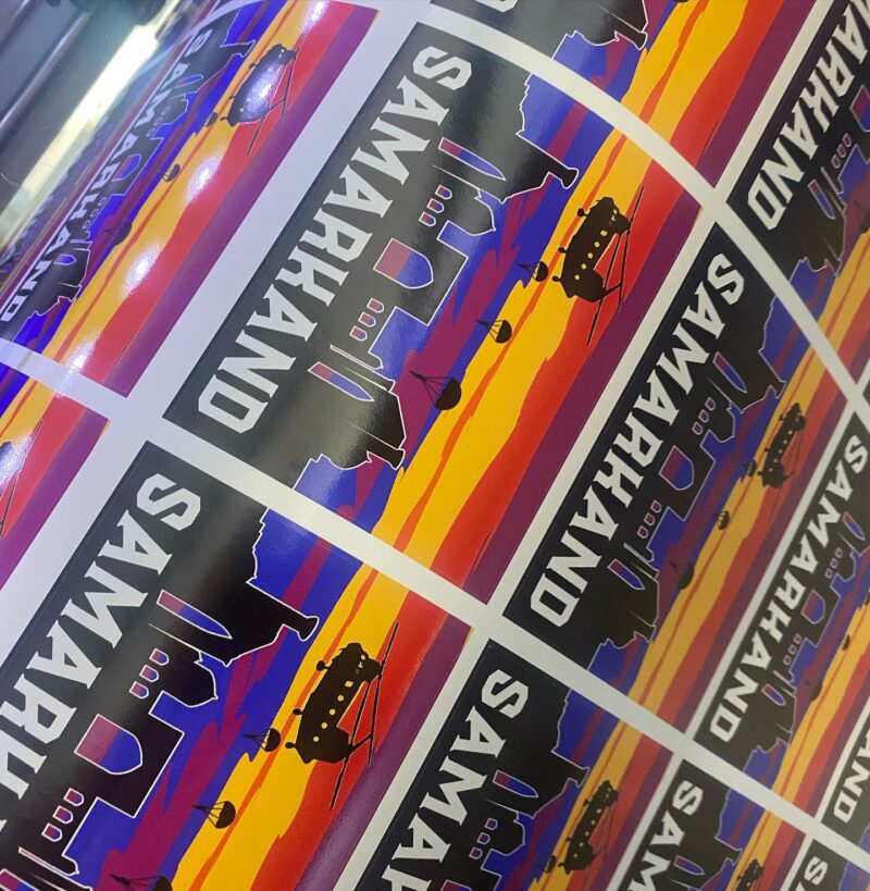 If you need a labels with some vibrancy, check out these #waterprooflabels With great artwork comes great reward.