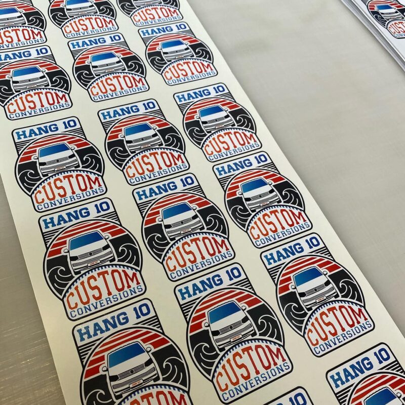 Any shape, any size. Here’s some fantastic custom labels we produced for our neighbours recently. Give you a